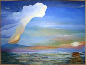 Time to Go Home (48" x 36") 