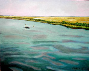 Crabbing (20" x 16")