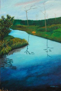 Watch on the Bayou (24" x 36")