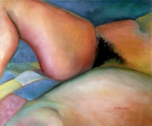 Raúl's Nude #2 (17" x 14")